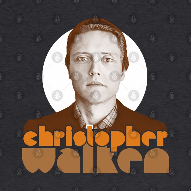 Retro Christopher Walken Sepia Tribute by darklordpug